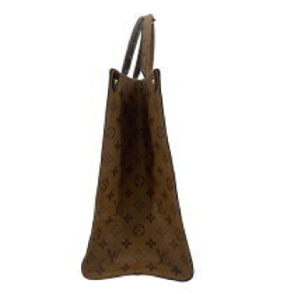 Louis Vuitton On the Go Brown Giant Reverse Tote Bag - Picture 4 of 11
